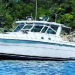 1999 White Tiara Yachts 4000 Express Cabin Cruiser Boston, MA 01890 For Sale on cabincruiserforsale.com - Boost Your Ad  