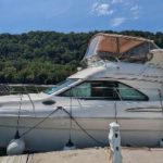 2001 White 38′ Sea Ray 380AC Cabin Cruiser (Springdale, PA) For Sale on cabincruiserforsale.com - Boost Your Ad 